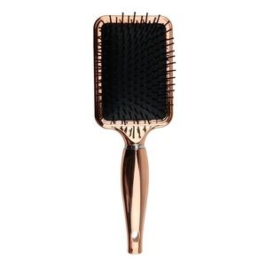 Aria Beauty Luxe chrome detangling Paddle brush